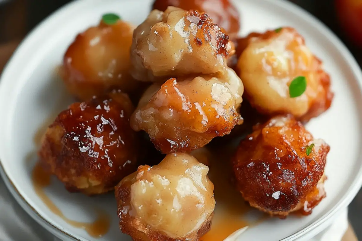 Wholesome Apple Fritter Bites