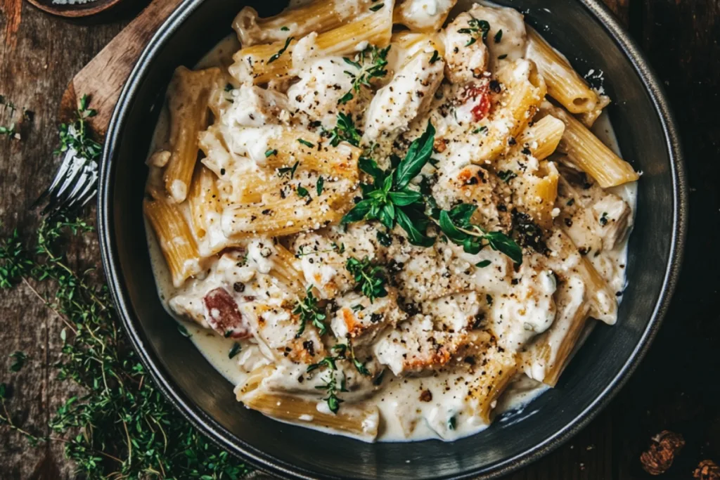 Creamy Ricotta Chicken Pasta