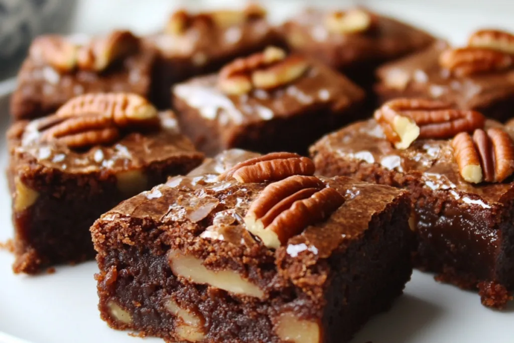 Irresistible Pecan Pie Brownie Bites