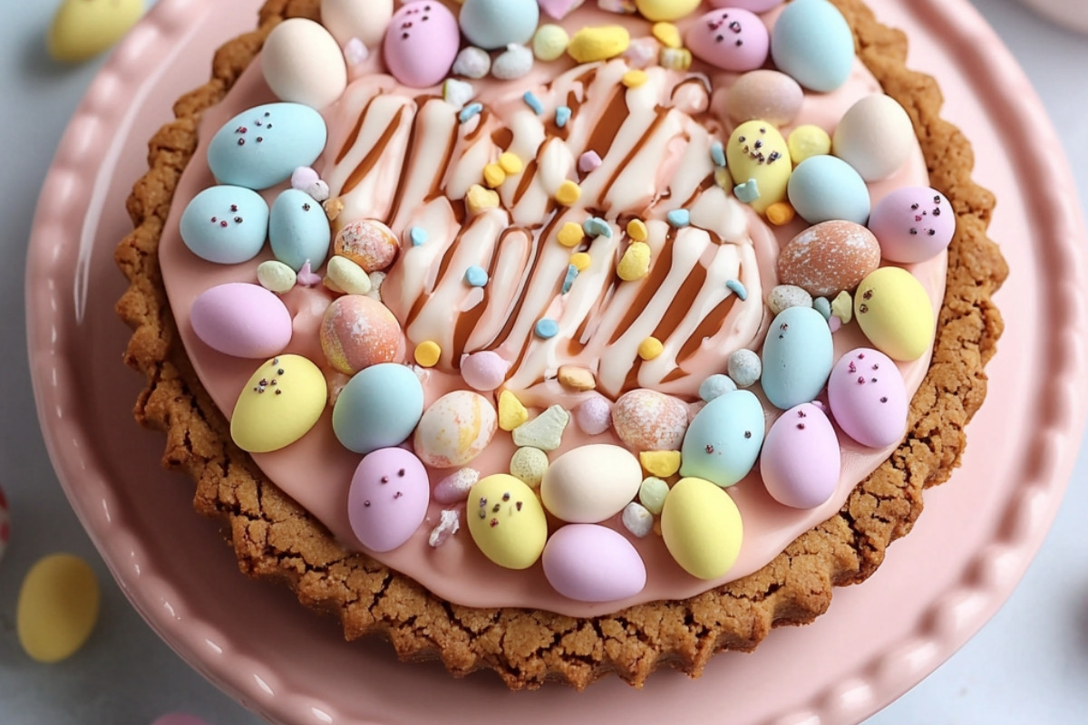 Easter Cookie Cake