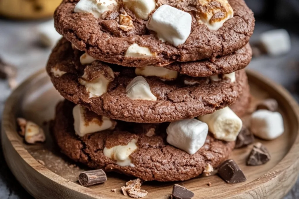 Decadent Delight Marshmallow Cocoa Cookies Recipe