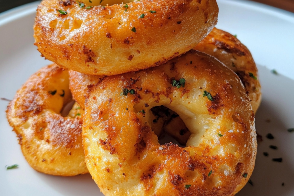 Delicious High-Protein Air Fryer Bagels Recipe