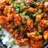 Delicious Spicy Honey Chicken Bowls