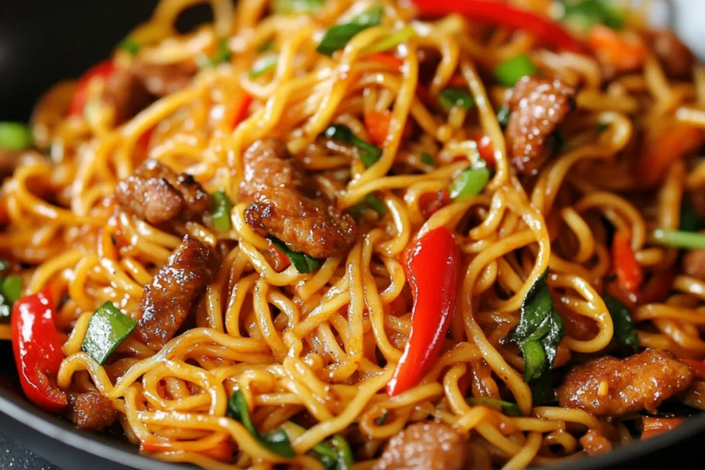 Delicious Ultimate Pan-Fried Noodles