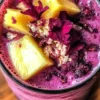 Delicious Zesty Hibiscus Pineapple Smoothie