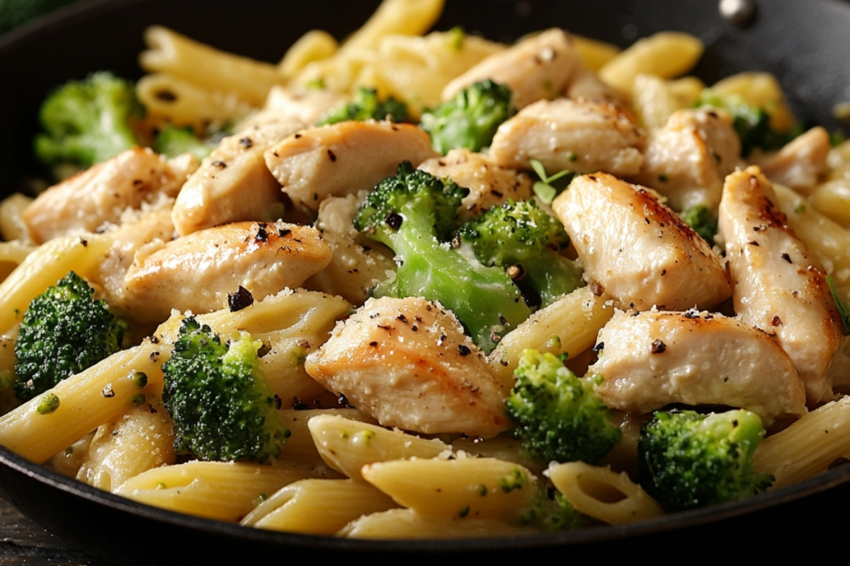 Deliciously Creamy Chicken and Broccoli Pasta Recipe