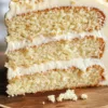 Deliciously Irresistible Vanilla Buttermilk Cake with Creamy Glaze