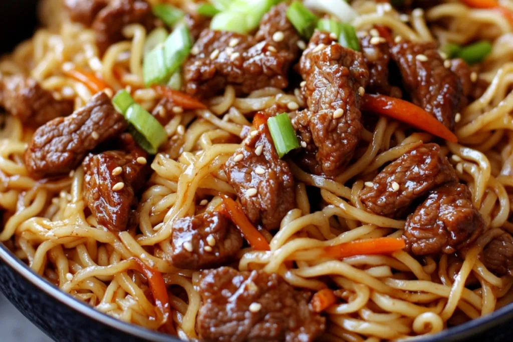 Deliciously Satisfying Hoisin Beef Noodles Recipe