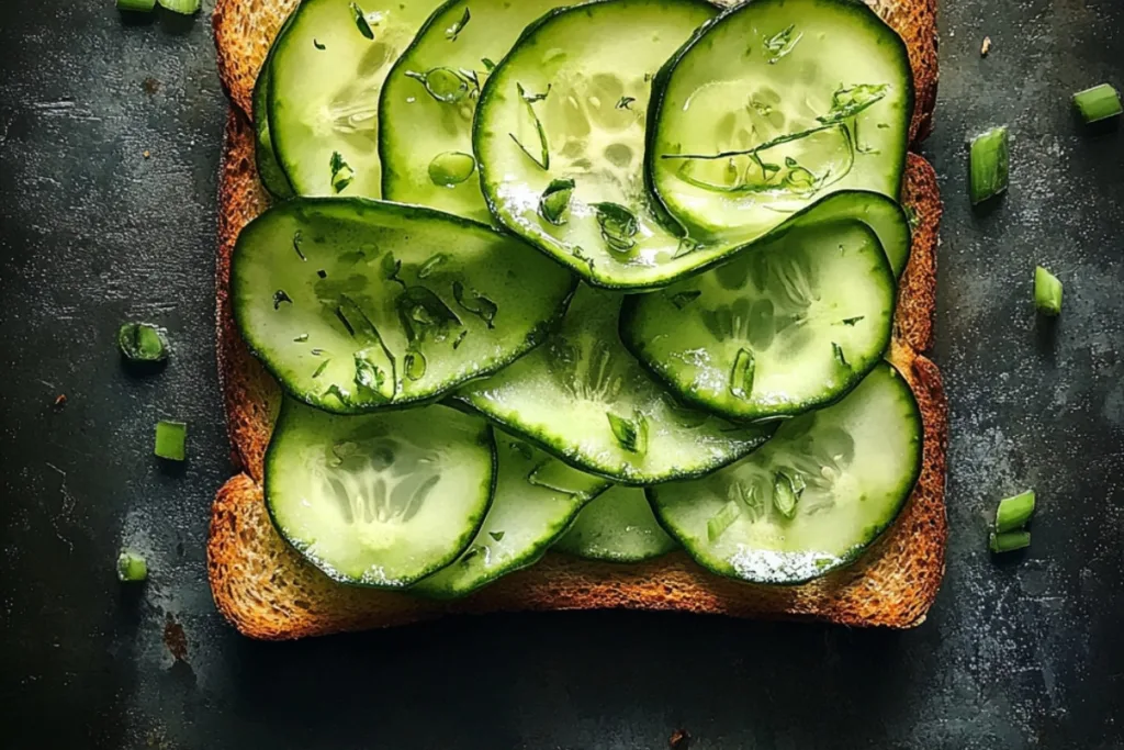 Delightful Cucumber Sandwich Sensation