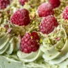 Delightful Pistachio Raspberry Indulgence Cake