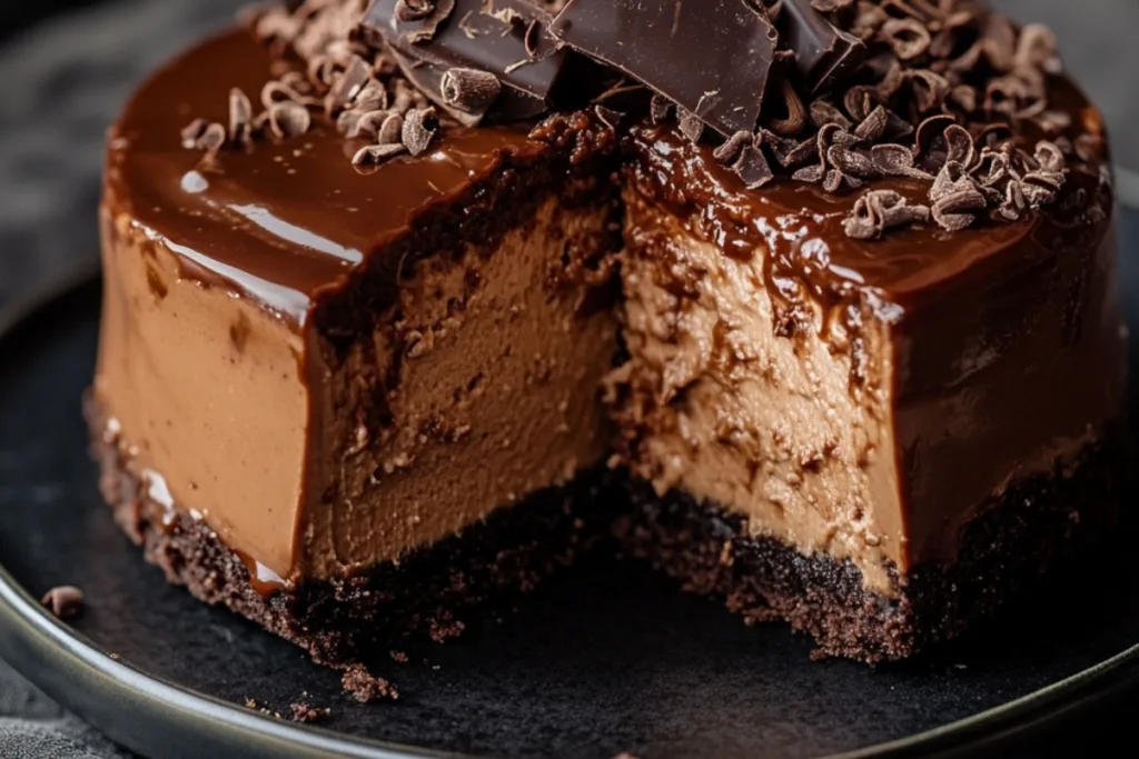 Irresistible Decadent Chocolate Caramel Cheesecake Recipe