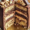 Irresistible Decadent Snickers Cake