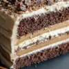 Irresistible Decadent Toffee Delight Cake