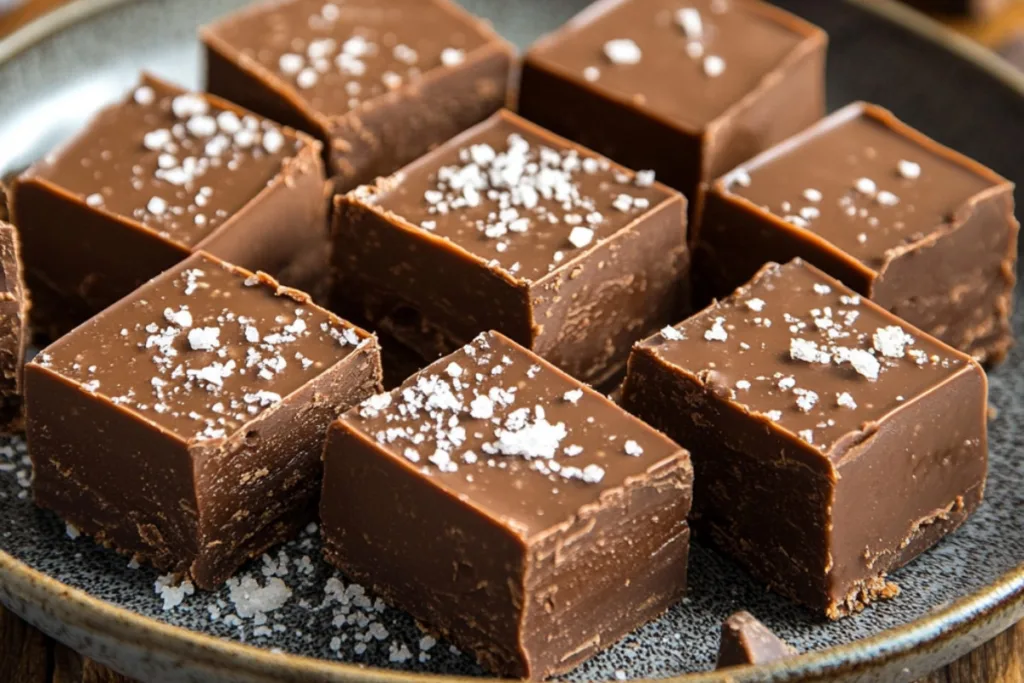 Irresistible Salted Caramel Chocolate Fudge Delight Recipe