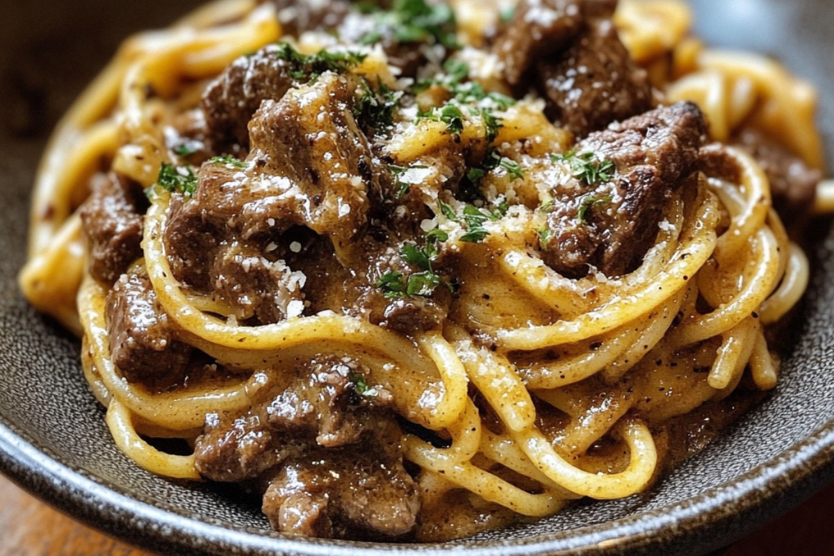 Irresistible Savory Beef Pasta Delight