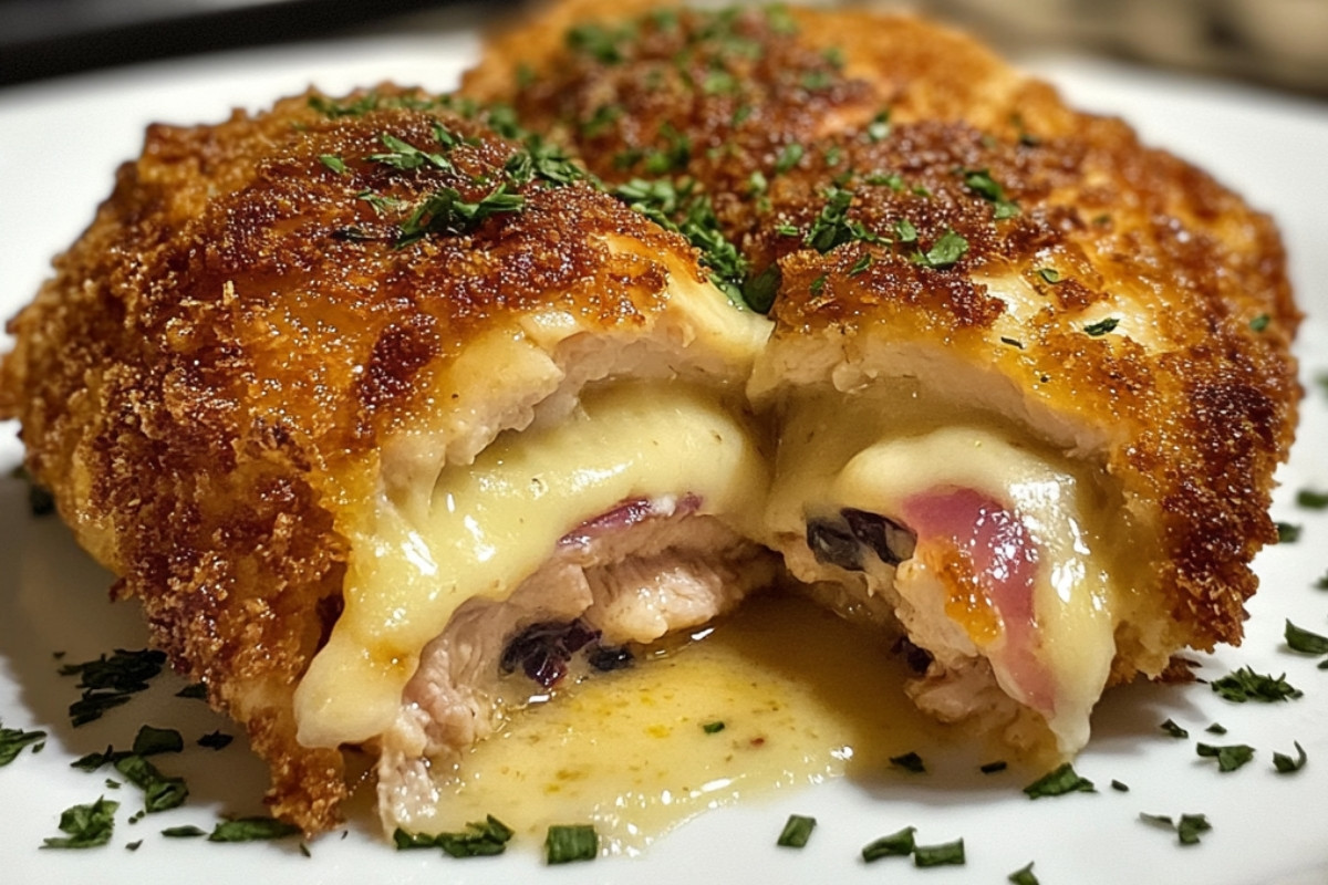 Irresistible Savory Chicken Cordon Bleu Delight