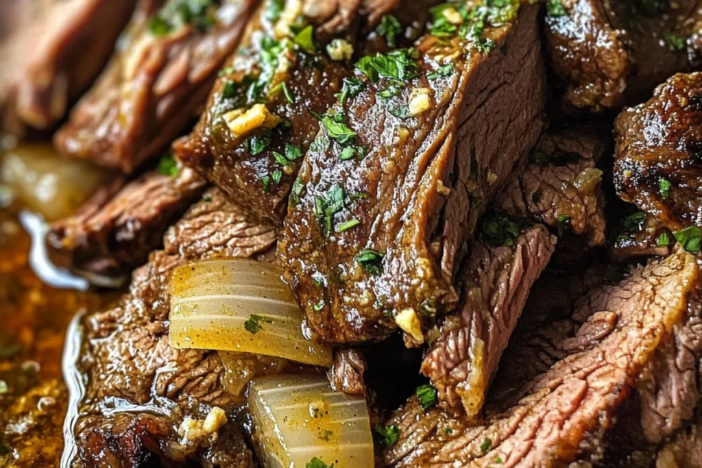 Irresistible Slow Cooker Garlic Butter Beef Delights