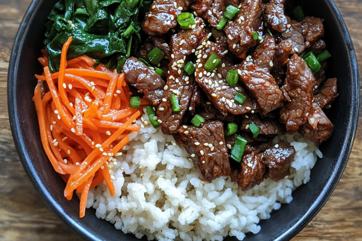 Irresistible Spicy Korean Beef Bowl Recipe