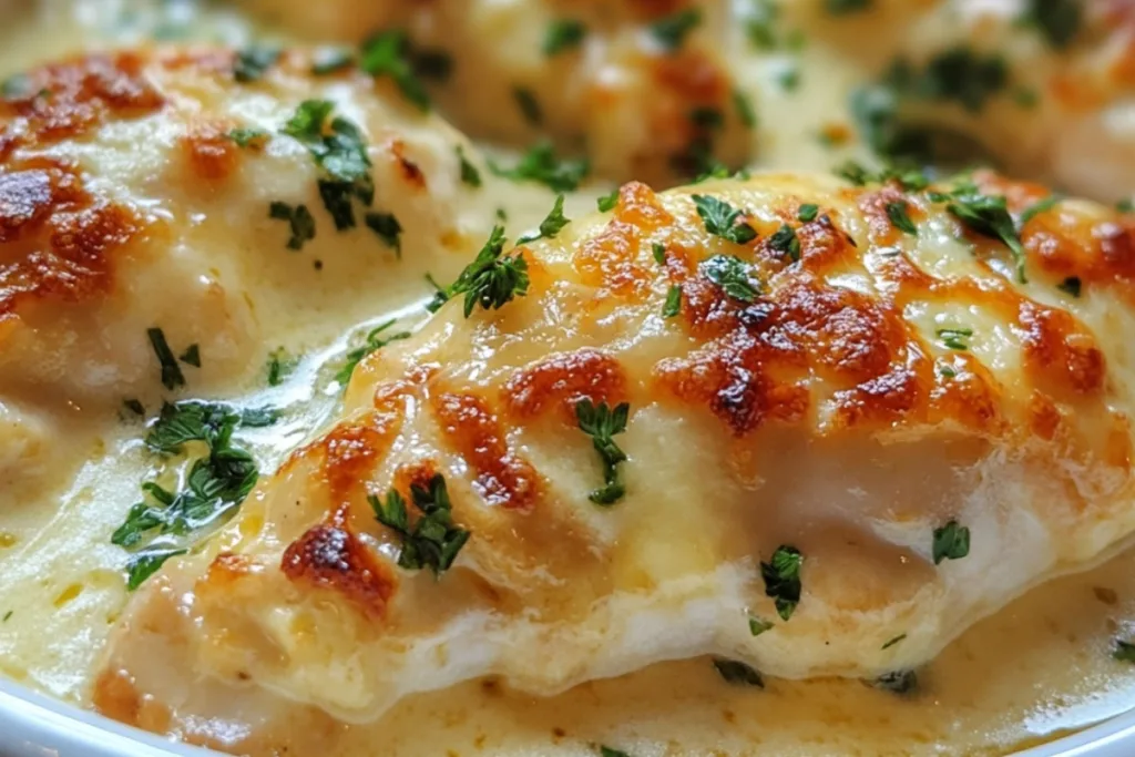 Irresistibly Delicious Cheesy Garlic Chicken Recipe