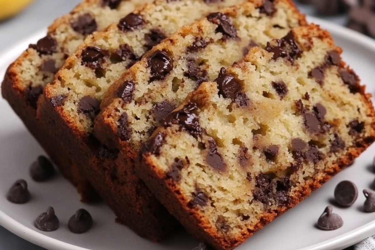 Irresistibly Delicious Chocolate Chip Banana Bread Recipe