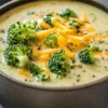 Irresistibly Delicious Protein-Packed Broccoli Cheddar Soup Recipe