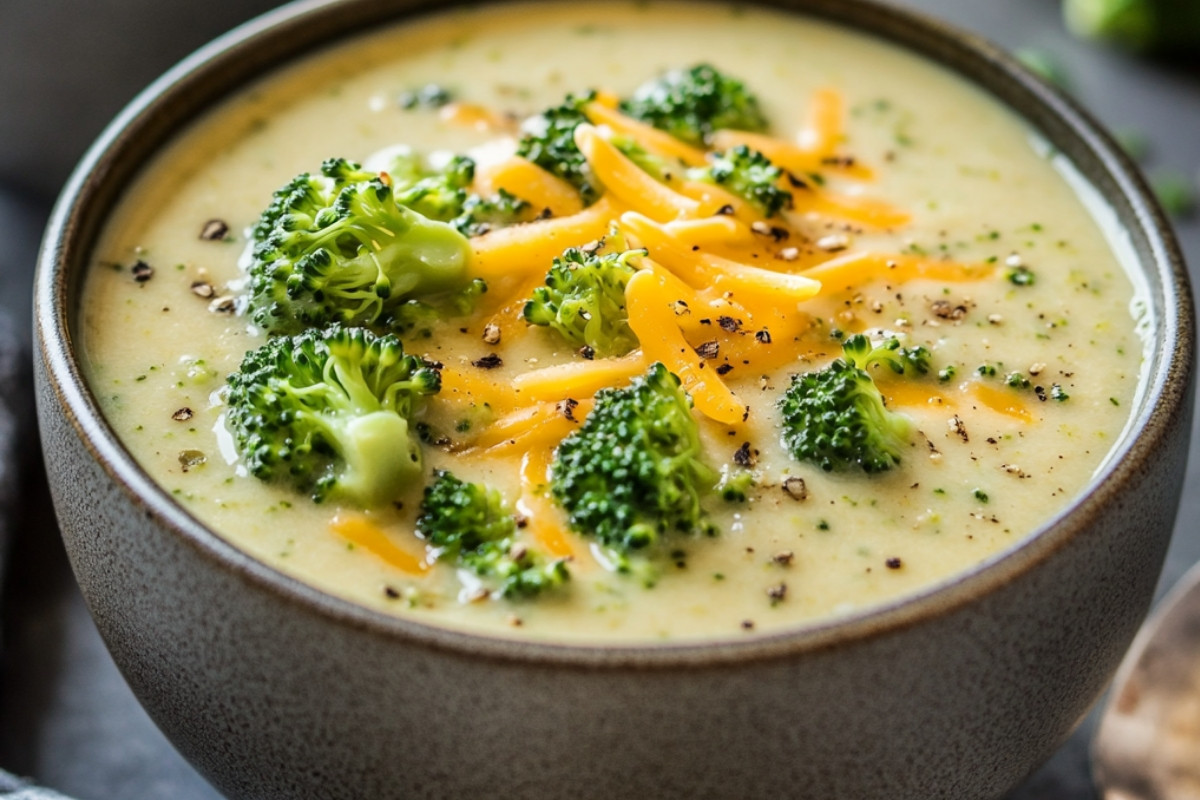 Irresistibly Delicious Protein-Packed Broccoli Cheddar Soup Recipe