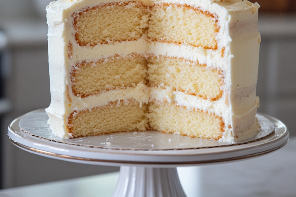 Irresistibly Delicious Vanilla Cake Recipe