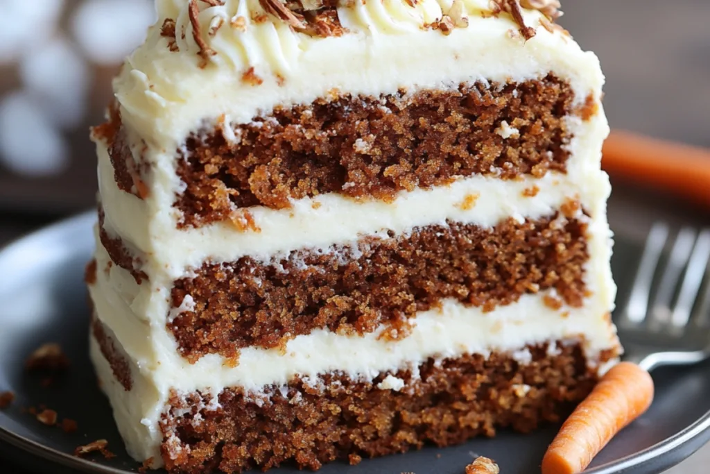 Irresistibly Moist Carrot Cake Delight