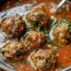 Hearty Delightful Italian Meatball Soup